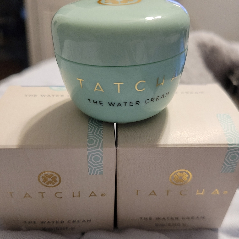 Tatcha  X 2 New The Water Cream 10ml  Travel Size